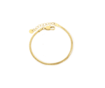 2mm Snake Chain Bracelet-gold