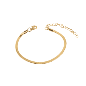 Snake Chain Bracelet with Extender
