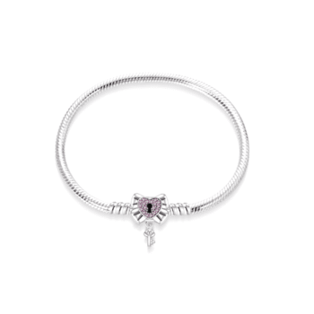 Snake Chain Charm Bracelet