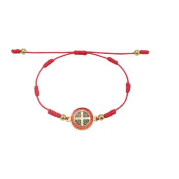 St Benedict Cord Bracelet