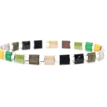 Tila Bead Wrap Bracelet - multicolor