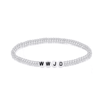 WWJD Letter Bracelet