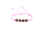 ZWJD-006 Macrame WWJD Bracelet – blue
