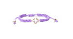 ZWOV-003 Braided Woven Bracelet – purple