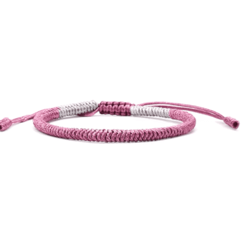 Woven Friendship Bracelet - purple