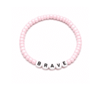 Pink Beaded Brave Bracelet