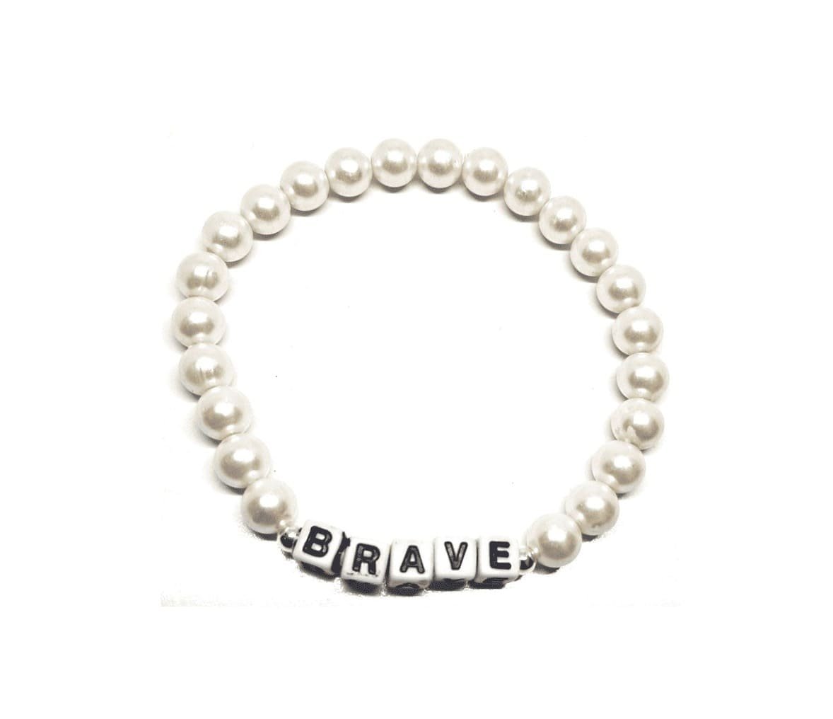 ZSTE-010 BRAVE Pearl Bead Bracelet BRAVE Pearl Bead Bracelet