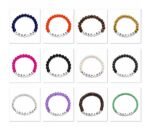INSPIRE Word Bead Bracelet – 12 ColorsMaterials
