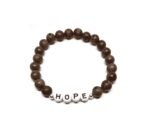 HOPE Word Bead Bracelet — 12 Colors-Materials