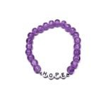 HOPE Word Bead Bracelet — 12 Colors-Materials