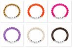 Custom name bead bracelet