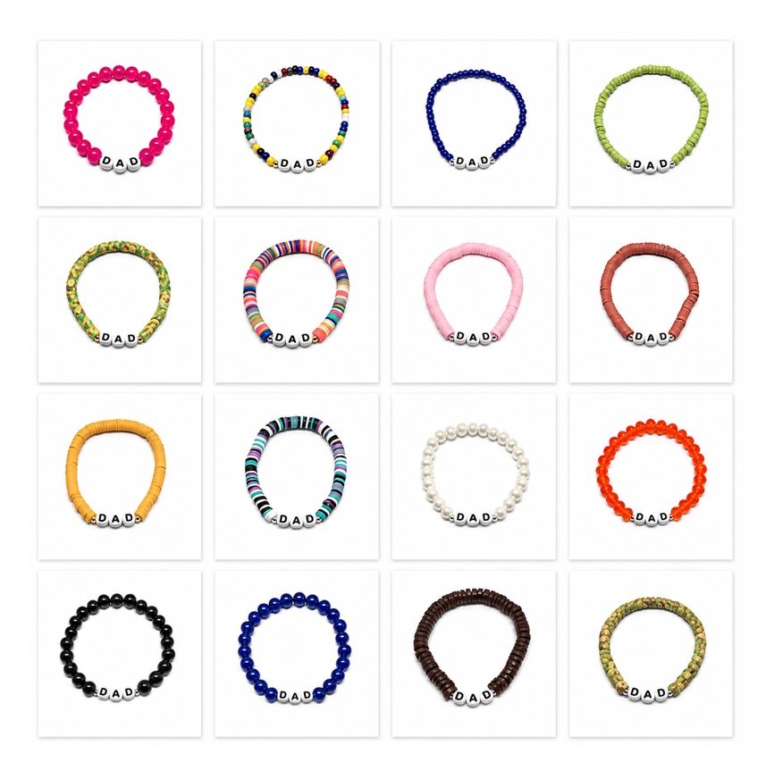 ZW-FM-001 Dad Word Bracelet