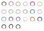 ZW-FM-002 Pastel Multicolor Heishi Family Word Bracelet