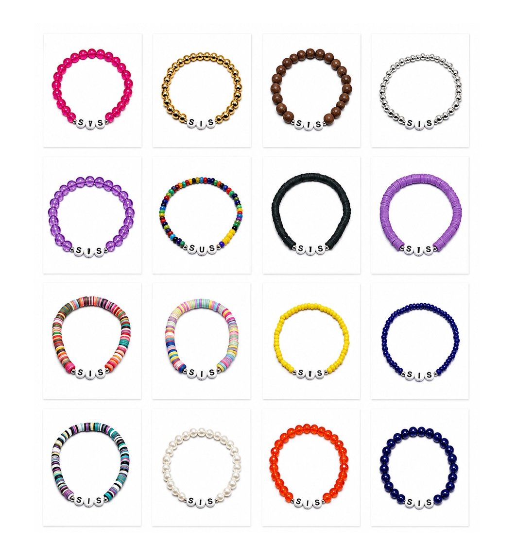 ZW-FM-004 Sis Word Bracelet