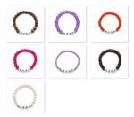 ZW-FR-001 Orange Crystal Bond Word Bracelet