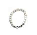 ZW-FR-001 Orange Crystal Bond Word Bracelet