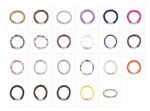 ZW-FR-003 Pink Clay BFF Word Bracelet