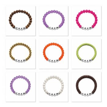 Crew Word Bracelet