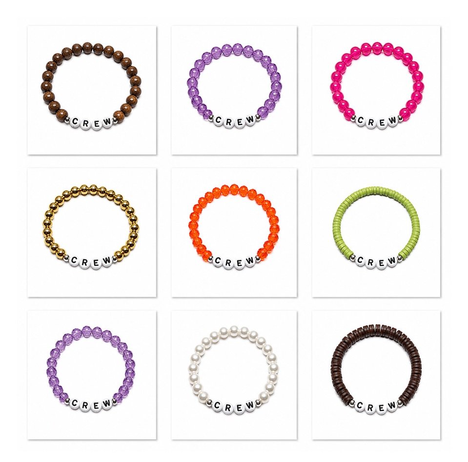 ZW-FR-004 Crew Word Bracelet