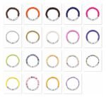 ZW-FR-006 Pink Heishi Best Bitch Word Bracelet